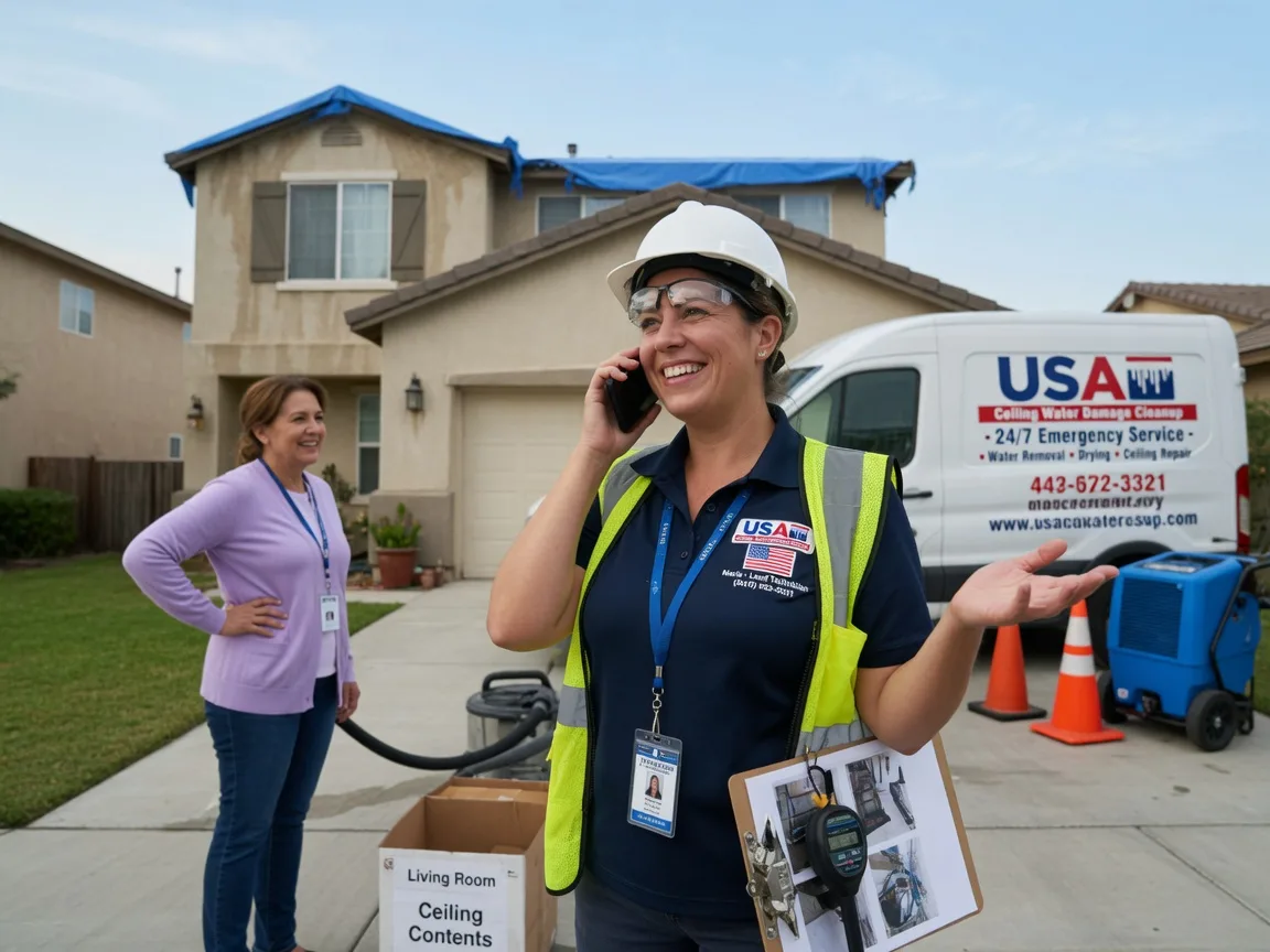 Ceiling Water Damage Restoration Graford, TX FAQs